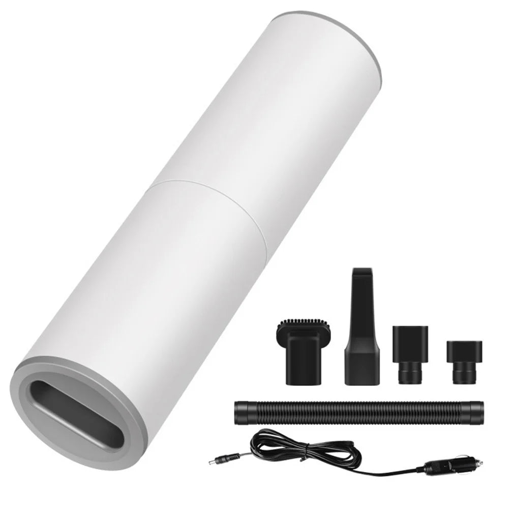 Portable Handheld Mini Vacuum Cleaner - 120W, Car Charger, Wireless