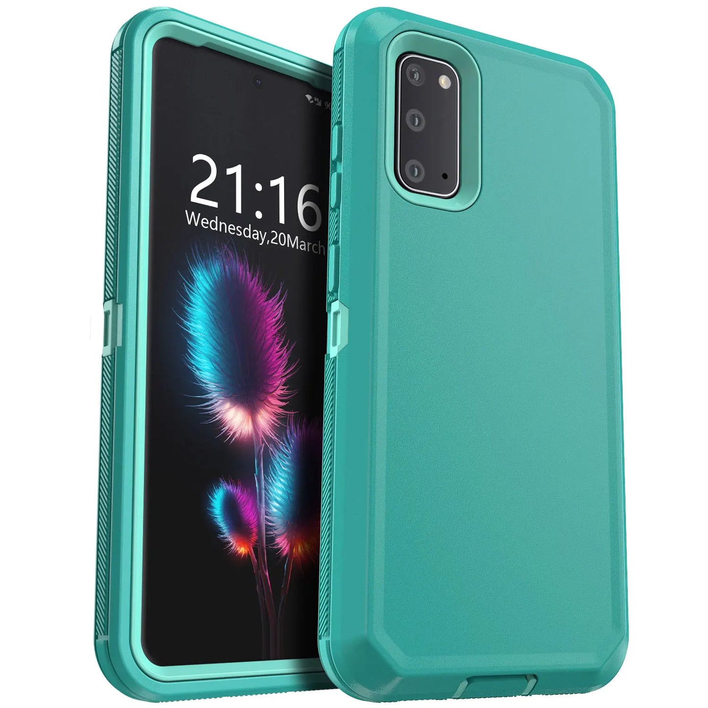 For Samsung Galaxy S20 S20 Plus S20 Ultra S20 FE 5G Shockproof Phone Case Slim Rugged Heavy Duty Protective Cover With Belt Clip