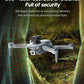 Mini Drone E88S 4k HD Dual Camera Foldable 360° Obstacle Avoidance WIFI FPV Brushless Quadcopter Helicopter Kids Toys Tarmac Pad