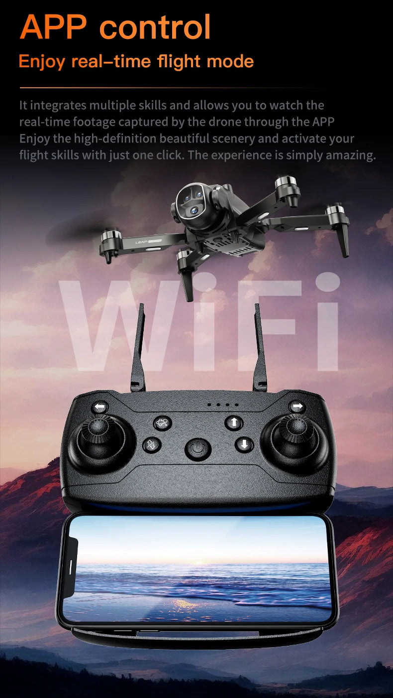NEW Original H21 Drone 8K WIFI GPS Professional HD Aerial Photography Remote Control Aircraft HD Dual Camera Quadcopter Toys UAV