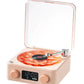 Bluetooth Retro Turntable Speaker with RGB Lights