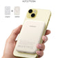 5000Mah Wireless Power Bank, Fast Charging Portable Charger, with USB-C Cable, White