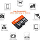 256GB Microsdxc UHS-I U3 4K UHD Video High Speed Transfer Monitoring SD Card with Adapter for Dash Cams, Body Cams, Action Camera, Surveillance & Security Cams