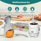 Automatic Soybean Milk Maker - Multi-Functional Food Supplement Machine for Household Use - Heating, Sound Insulation, Wall Breaker, Mixing, and Grinding Processor for Personal Care Electronics