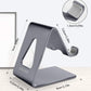 Cell Phone Stand Desk Phone Holder - Aluminum Mobile Phone Cradle Dock for Iphone 15 14 13 12 Pro 11 X Xs Max 8 7 6 6S plus SE 5 Samsung All Smart Phones, Dark Gray