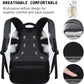 Laptop Backpack,Business Travel anti Theft Slim Durable Laptops Backpack with USB Charging Port,Water Resistant College School Computer Bag for Women & Men Fits 15.6 Inch Laptop and Notebook - Black