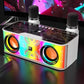 Colorful Light Bluetooth Speaker Dual Speaker Outdoor Wireless Charger